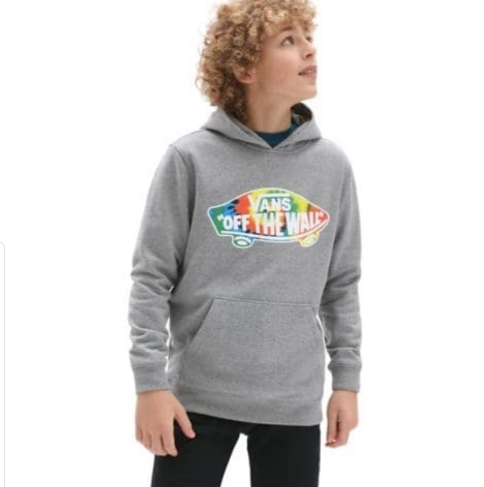 Vans Off The Wall Hoodie with Rainbow Logo
